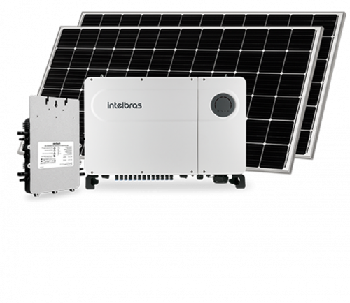 energia solar off grid Intelbras - Distribuidora Voice Data